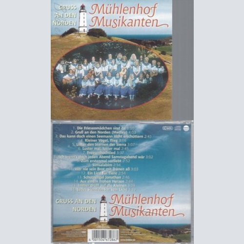 CD--MUEHLENHOF MUSIKANTEN -- -- GRUSS AN DEN NORDEN