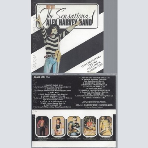 CD--THE SENSATIONAL ALEX HARVEY BAND--NEXT--SAMURAI--SAM CD