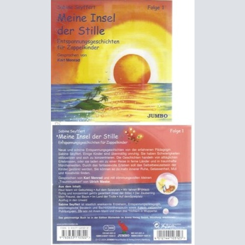 CD--SABINE SEYFFERT UND KARL MENRAD ---MEINE INSEL DER STILLE 1. CD: ENTSPANNUNG