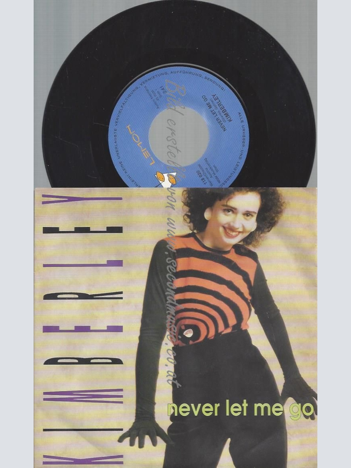 7" Kimberley – Never Let Me Go