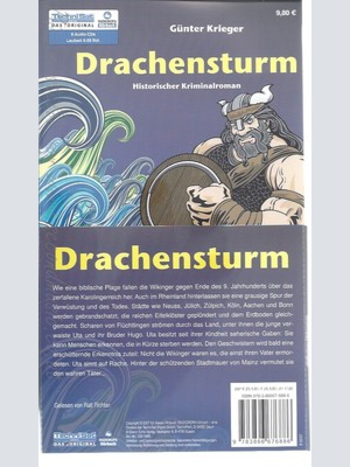 CD--GUENTER KRIEGER UND RALF RICHTER -- --- DRACHENSTURM. 6 CDS