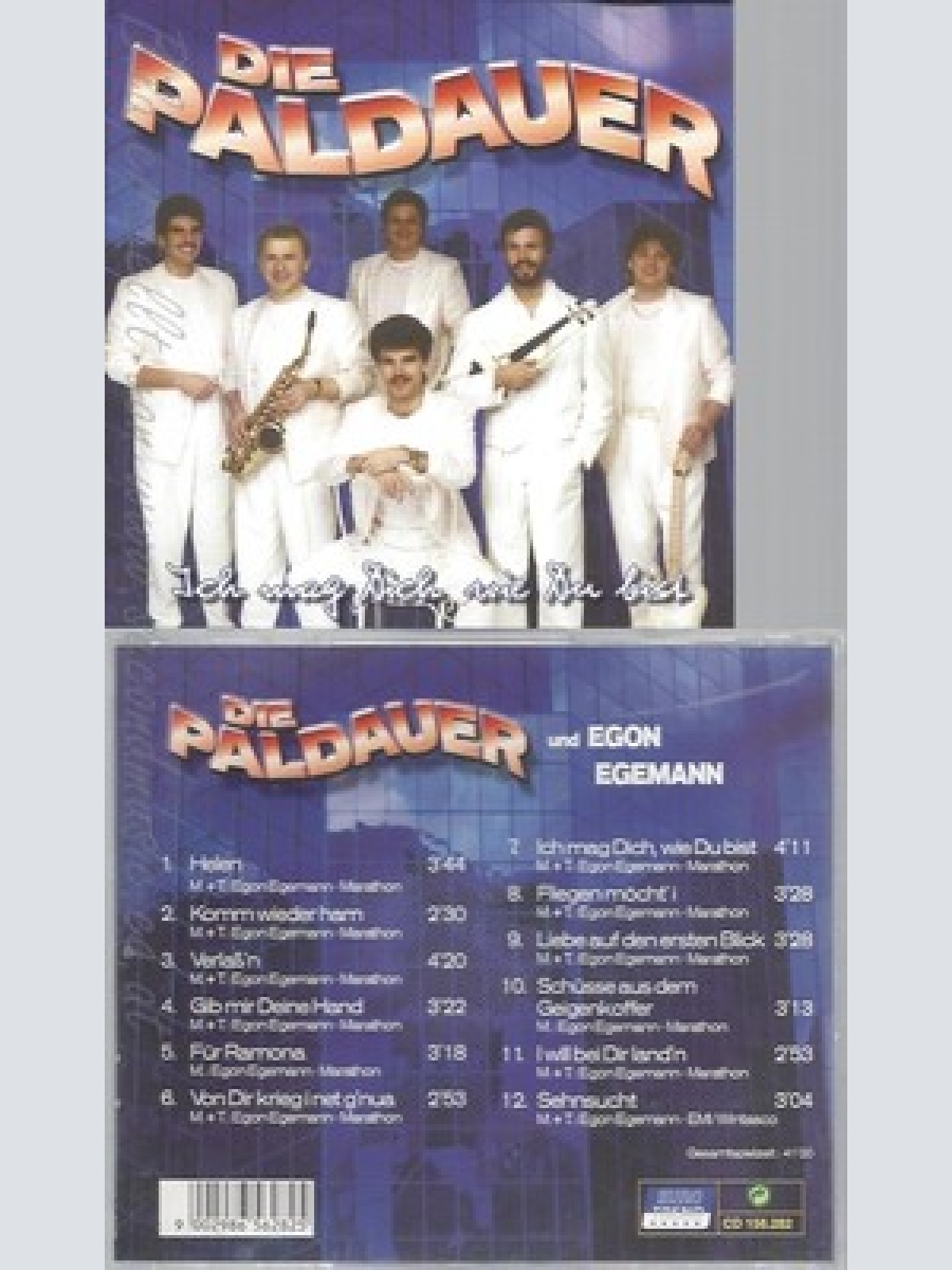 CD--PALDAUER -- ICH MAG DICH WIE DU BIST --