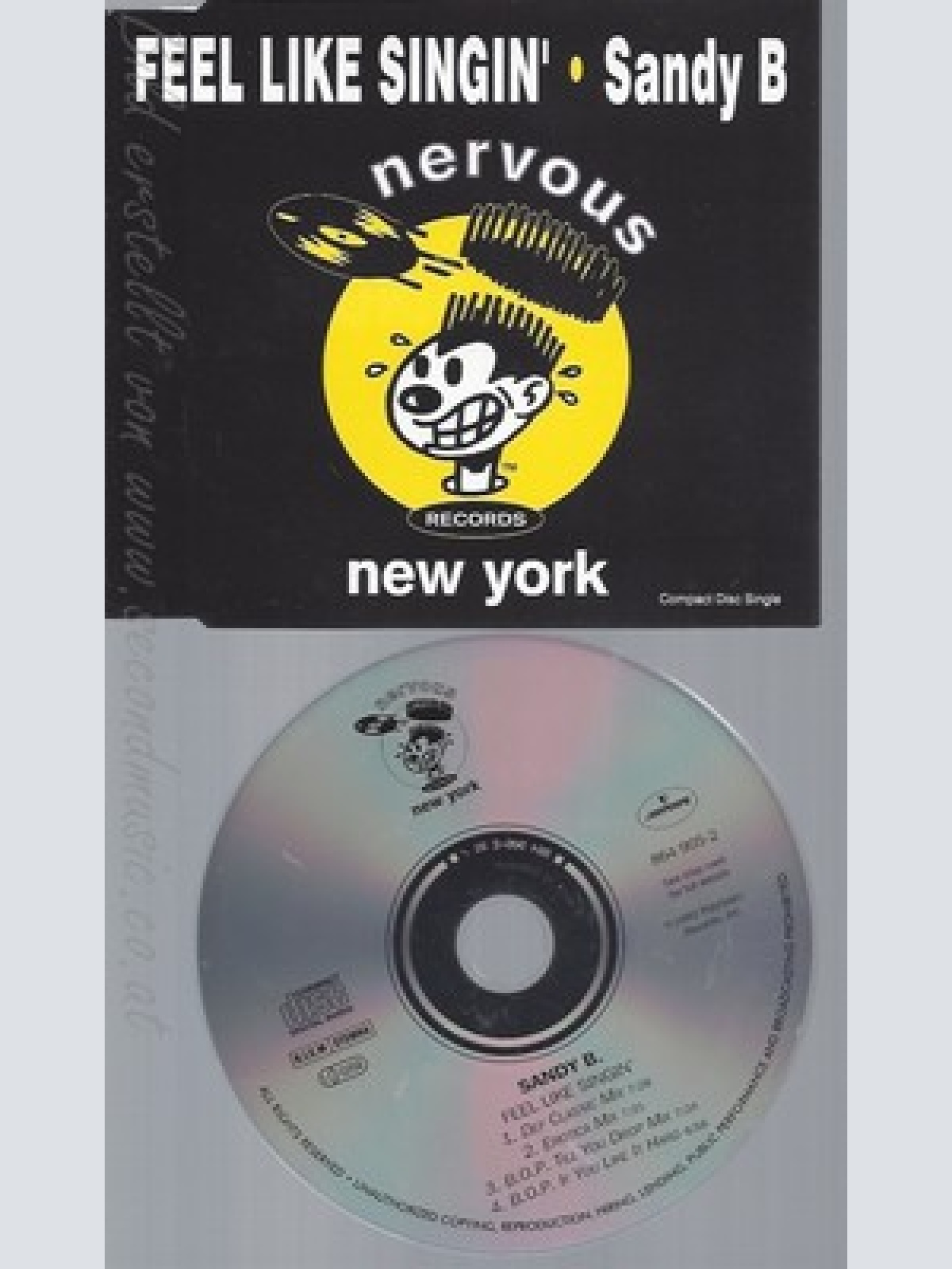 CD--SANDY B ----4 VERSIONS, 1992-