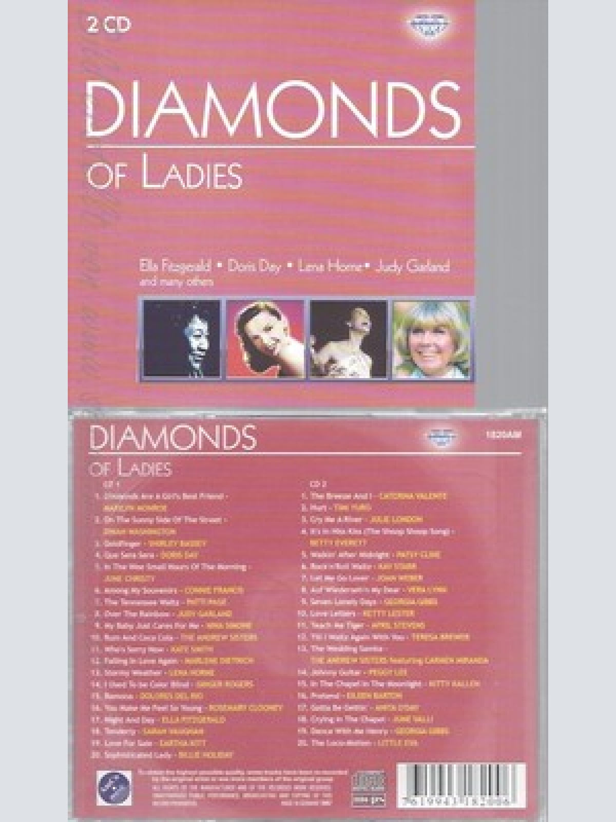 CD--VARIOUS -- --2 CD -- DIAMONDS OF LADIES