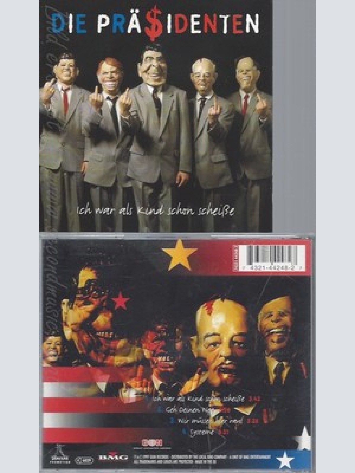 CD--FALSCHE PRAESIDENTEN -- --- ICH WAR ALS KIND SCHON SCHEISS