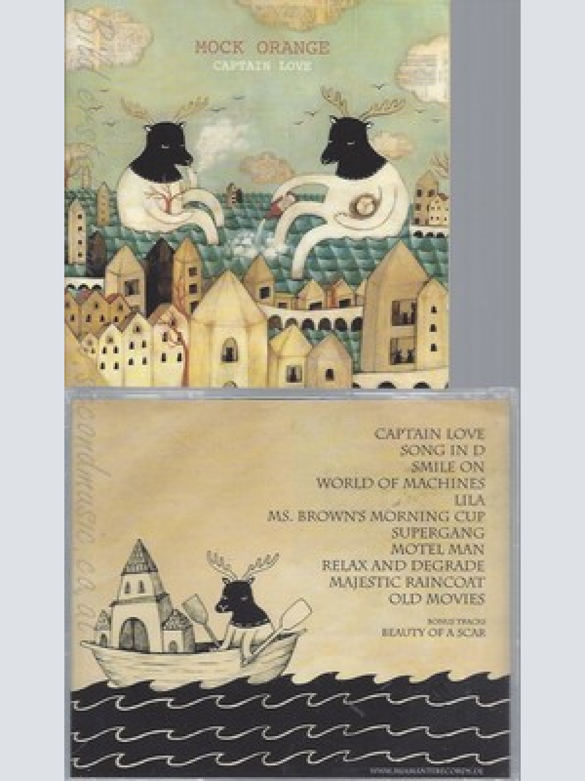 CD--MOCK ORANGE--CAPTAIN LOVE