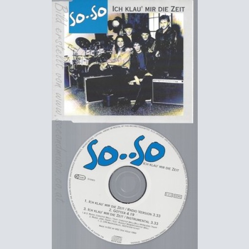 CD--SO..SO --- ICH KLAU' MIR DIE ZEIT