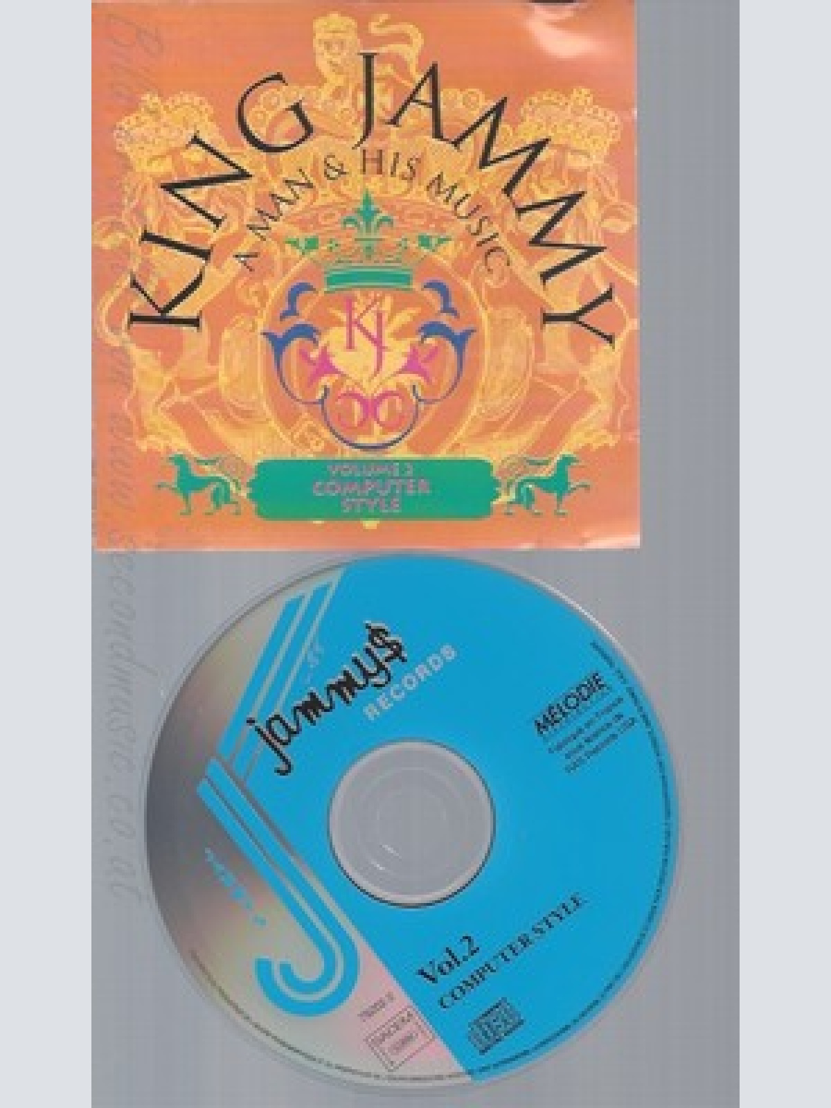 CD--KING JAMMY -- -- COMPUTER STYLE VOL.2