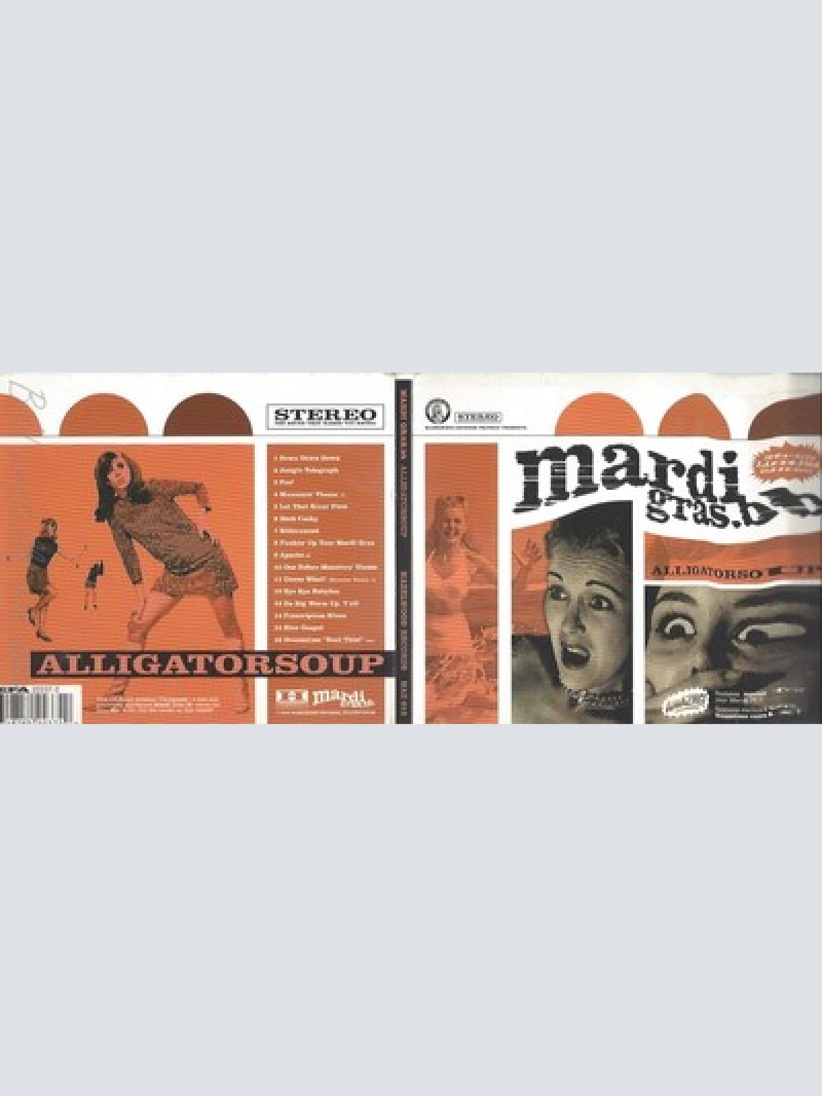 CD--MARDI GRAS BRASS BAND -- -- ALLIGATOURSOUP --