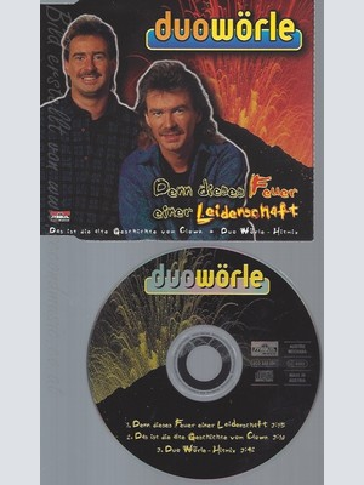 CD--DUO WOERLE -- --- DENN DIESES FEUER EINER...