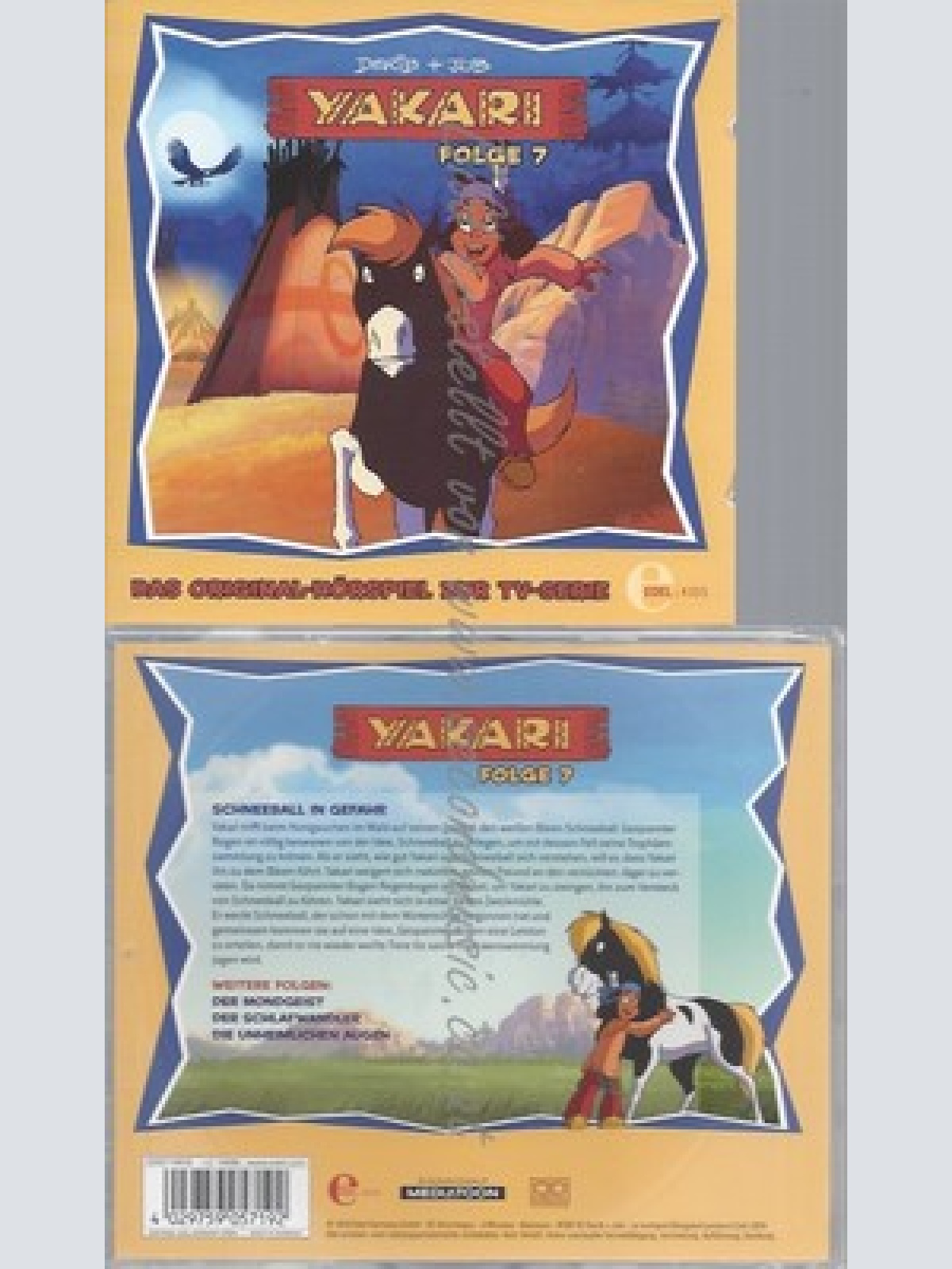 CD--YAKARI -- -- --ORIGINAL HOERSPIEL Z.TV-SERIE