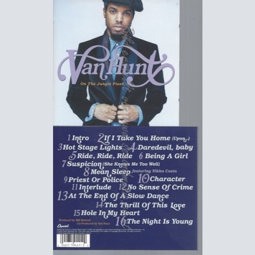 CD--VAN HUNT -- -- ON THE JUNGLE FLOOR