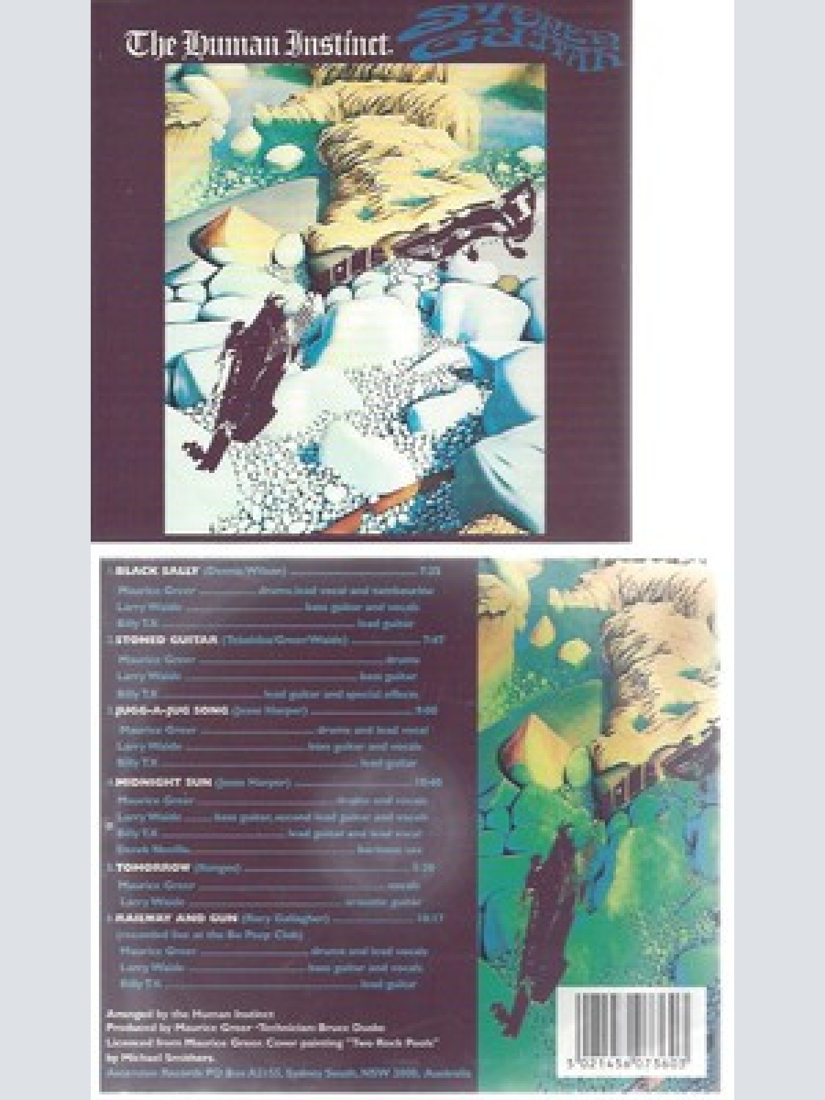 CD--THE HUMAN INSTINCT --- STONED GUITAR