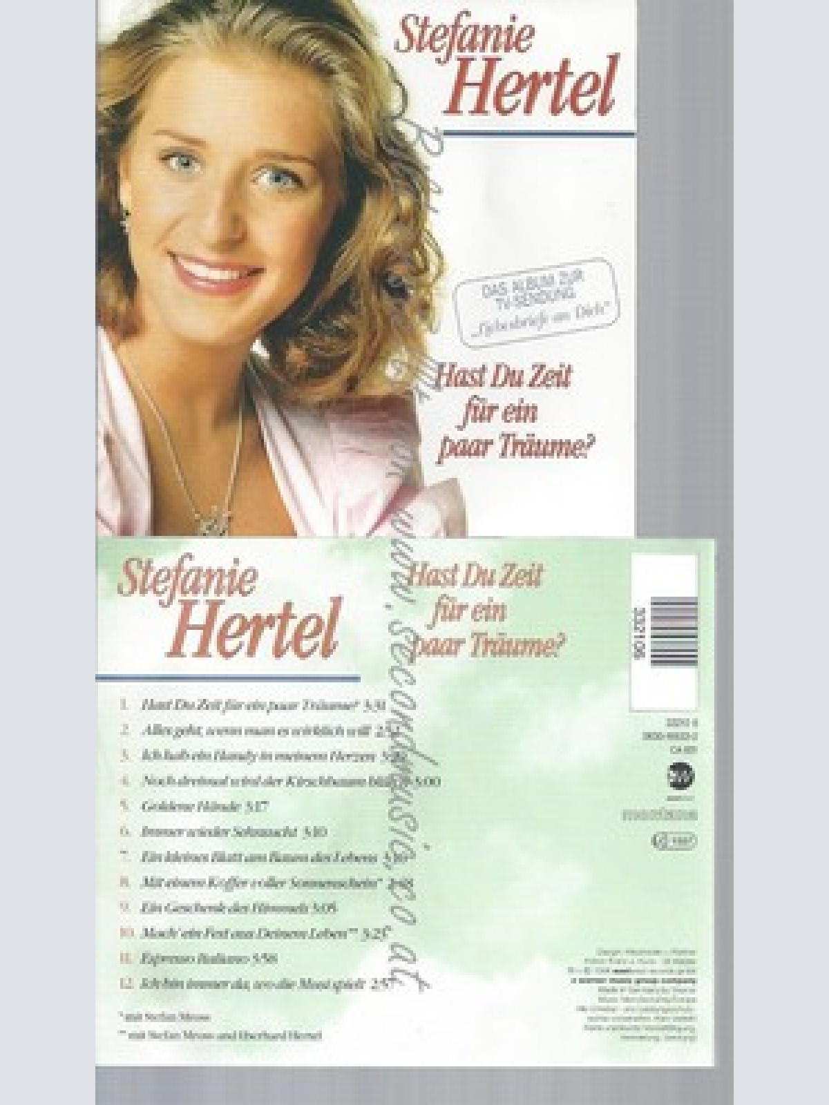 CD--STEFANIE HERTEL--HAST DU ZEIT FÜR EIN PAAR TRÄUME