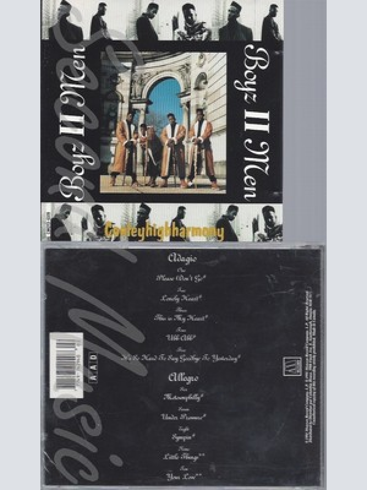 CD--BOYZ II MEN -- COOLEYHIGHHARMONY