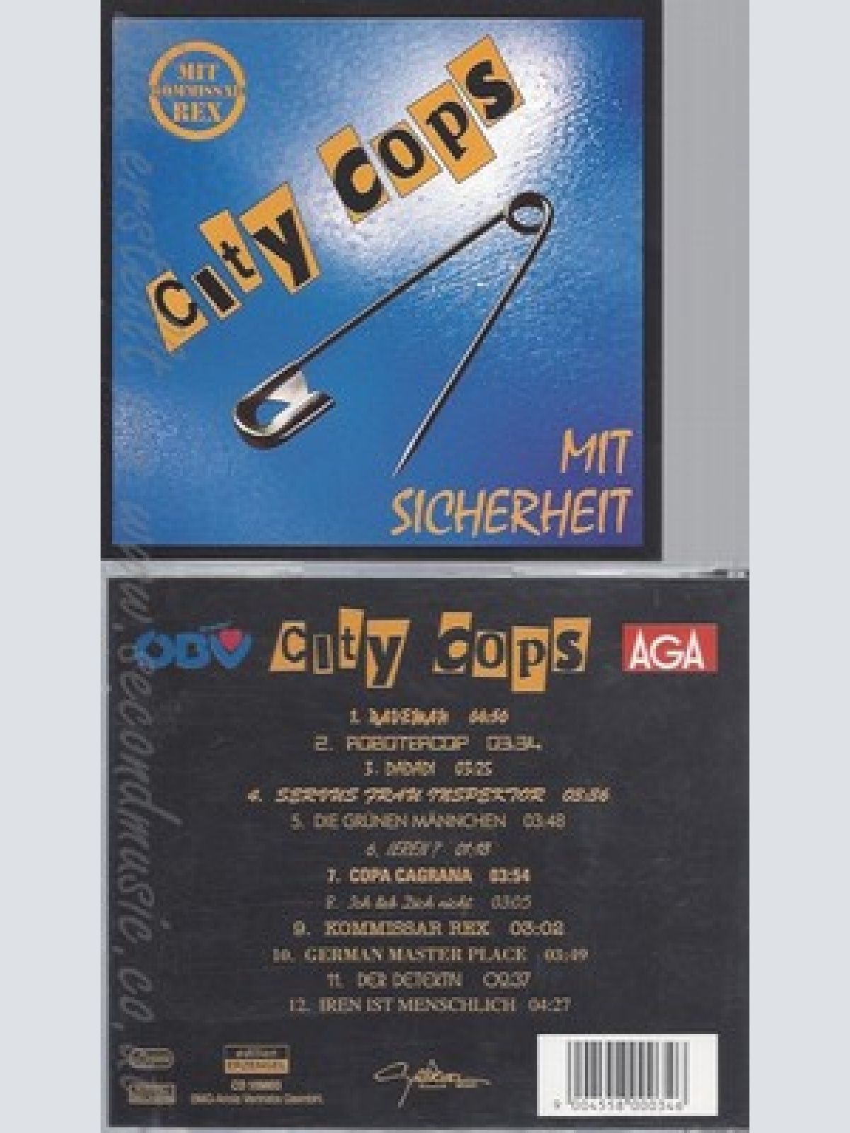 CD--CITY COPS--MIT SICHERHEIT