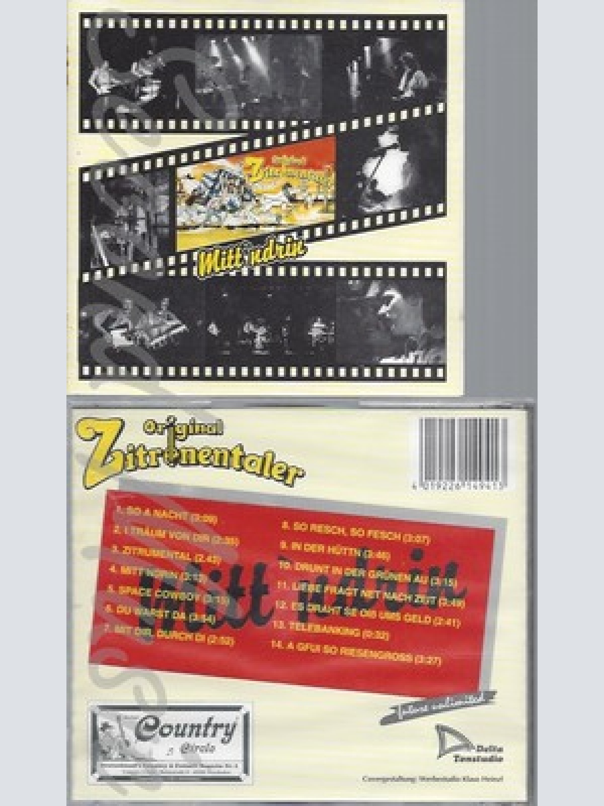 CD--ORIGINAL ZITRONENTALER--Mitt'ndrin