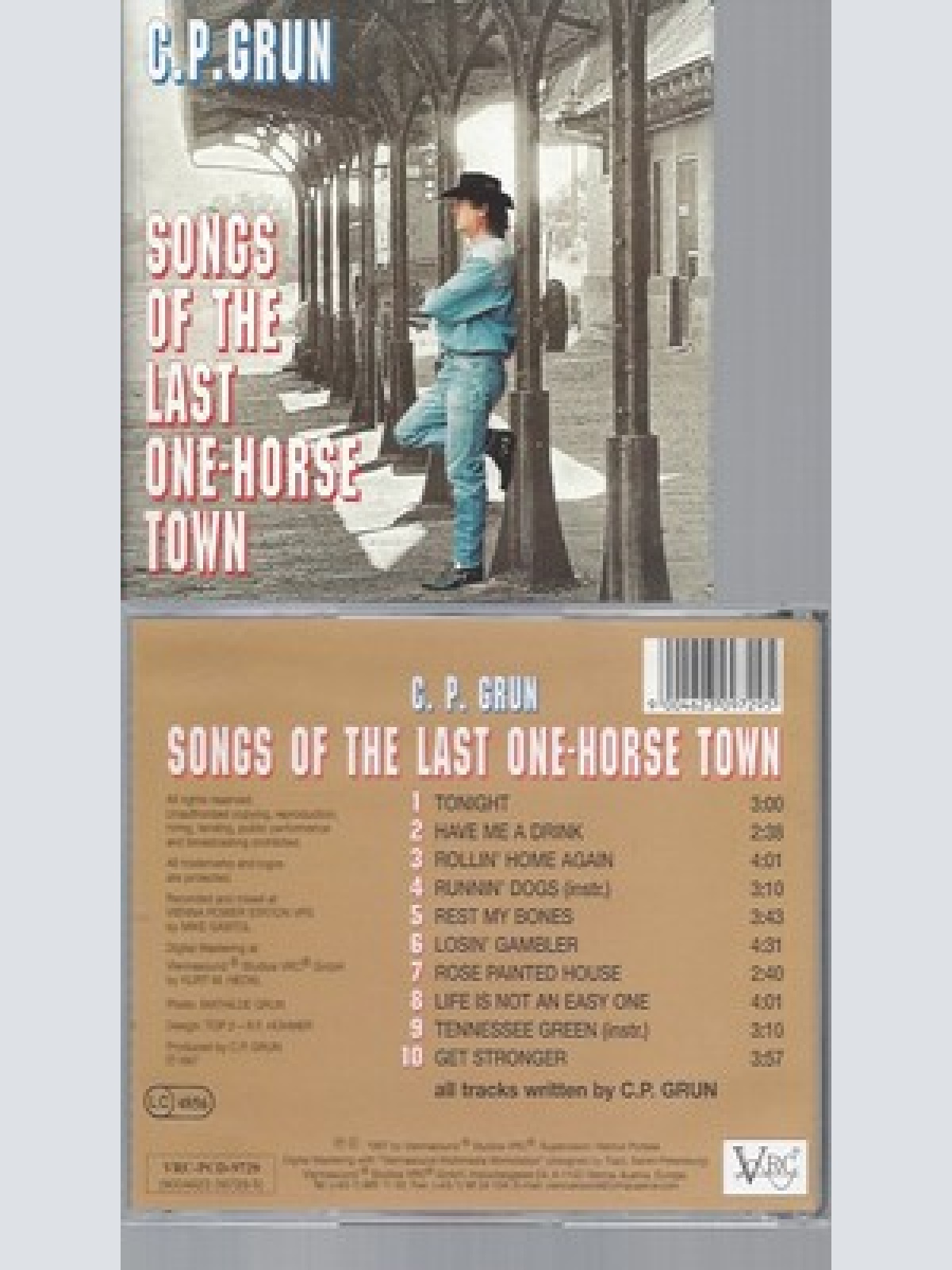CD-- C.P. GRUN -- -- SONGS OF THE LAST ONE-HORSE TOWN