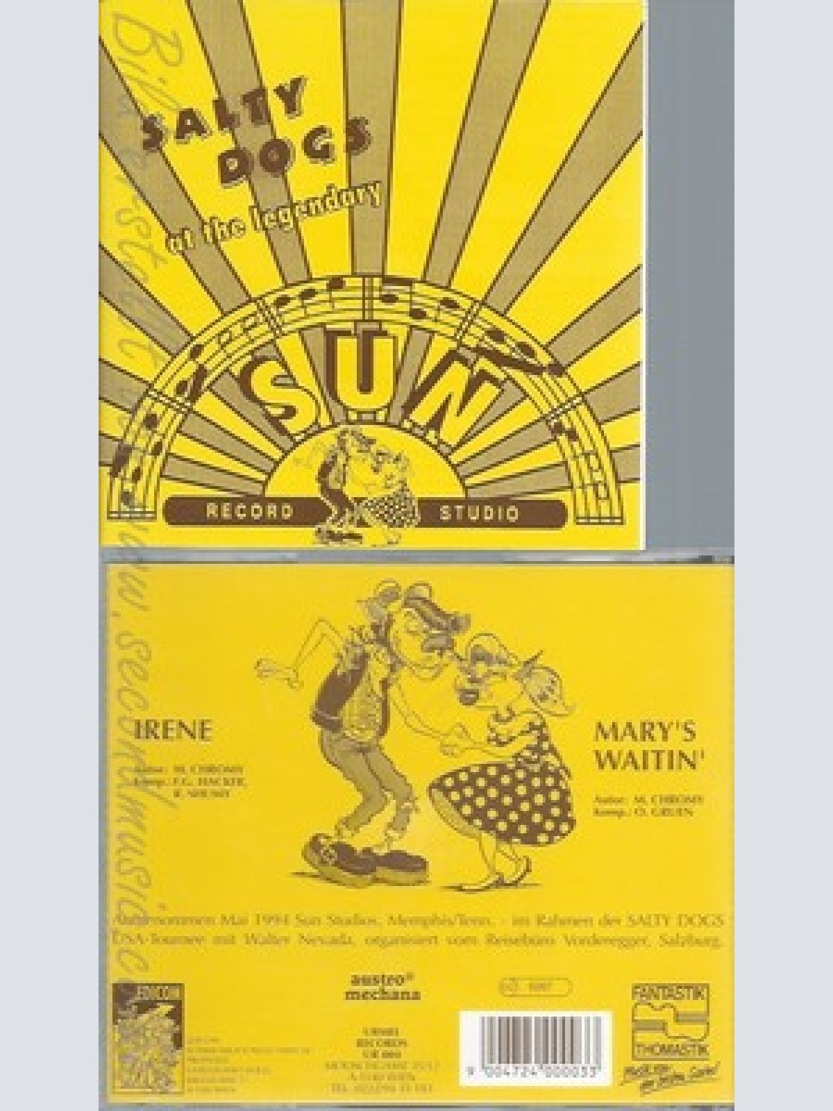 CD--SALTY DOGS AT THE LEGENDARY SUN --