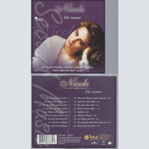 CD--NICOLE UND VARIOUS -2003- -- FUER IMMER
