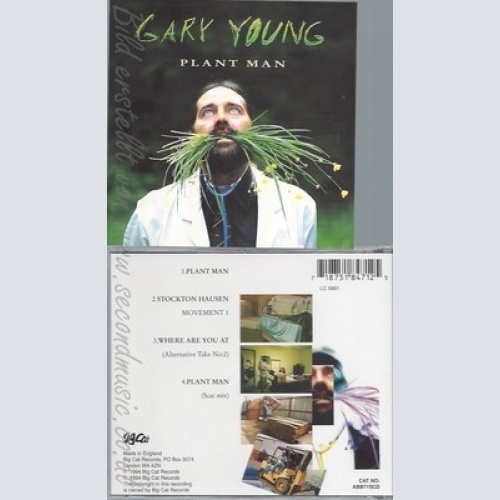 CD--GARY YOUNG - - SINGLE -- PLANT MAN