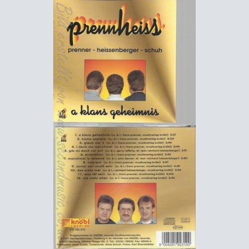 CD--PRENNHEISS--A KLANES GEHEIMNIS