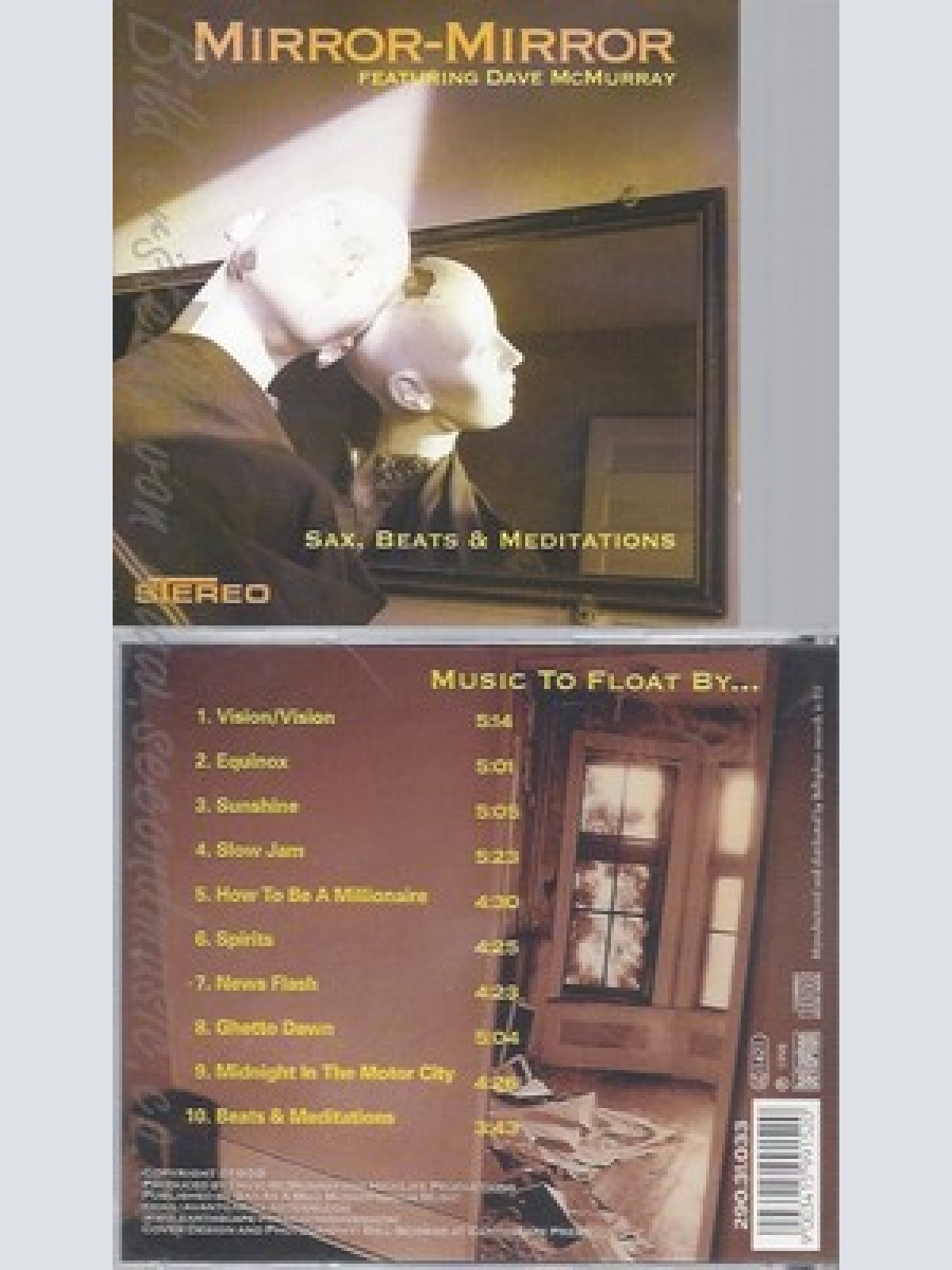 CD--MIRROR-MIRROR -1998- -- SAX,BEATS & MEDITATIONS