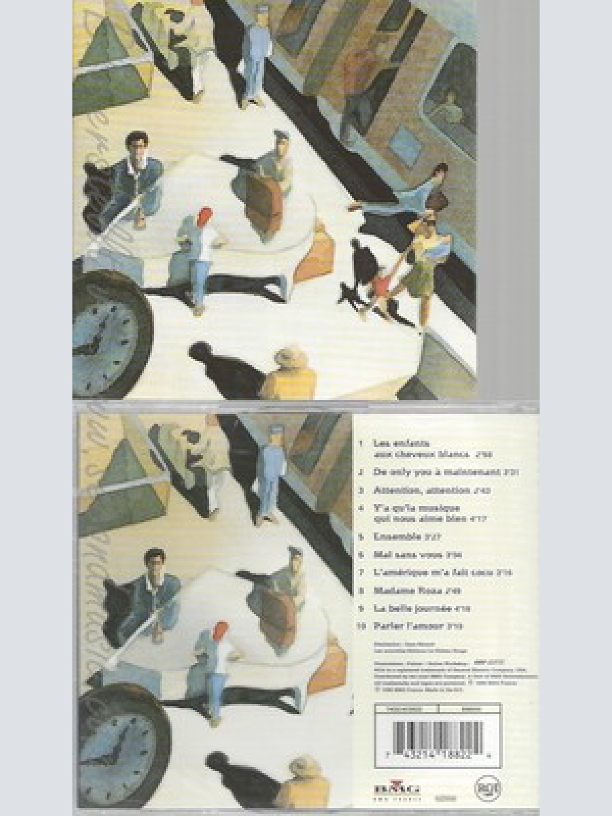 CD--GILBERT BECAUD -1996- -- ENSEMBLE