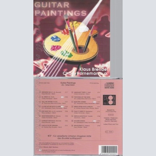 CD--VARIOUS -2000- -- GUITAR PAINTINGS