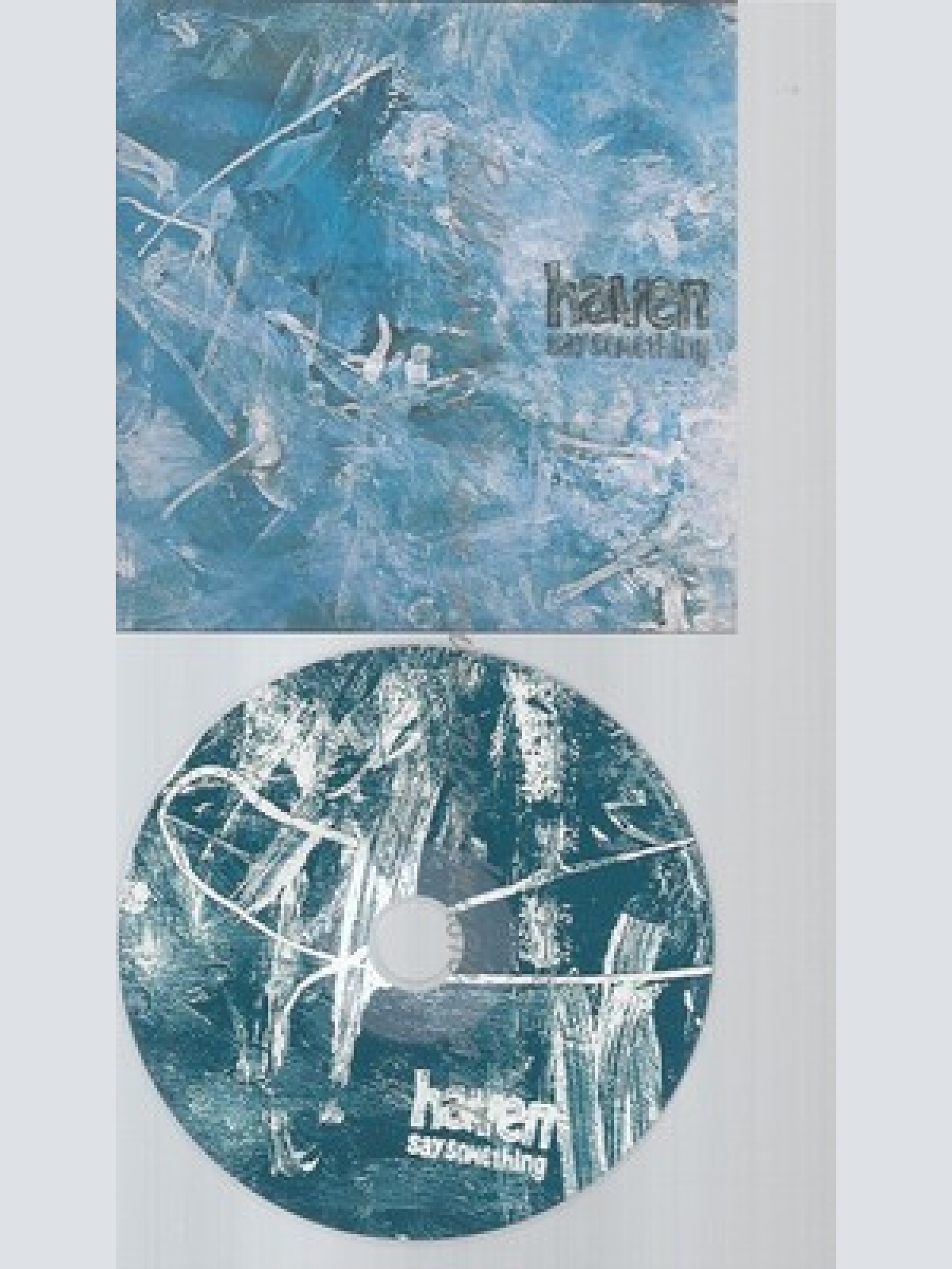 CD--HEAVEN --SAY SOMETHIMG--PROMO--CARDSLEEVE