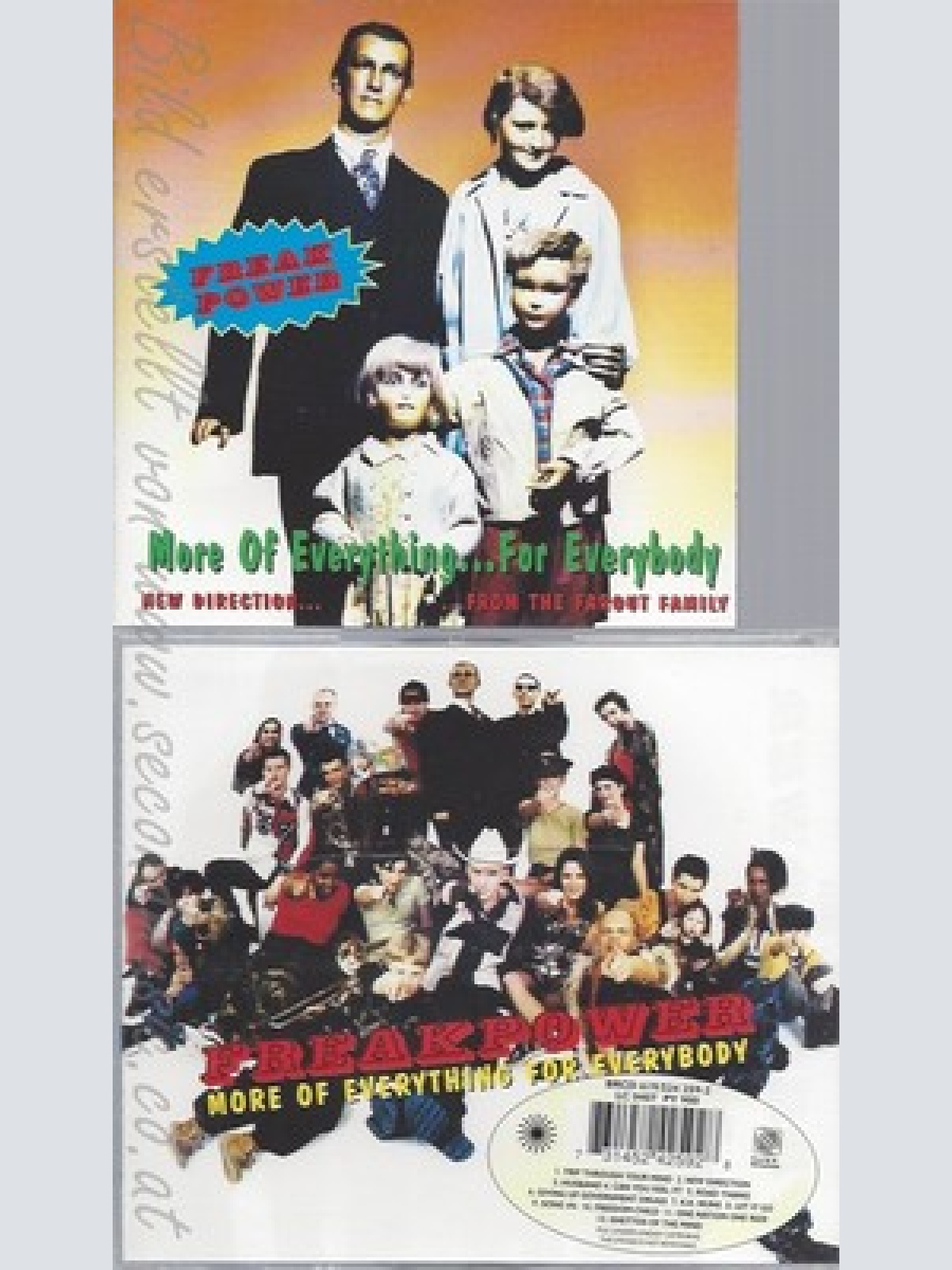 CD--FREAKPOWER -1996- -- MORE OF EVERYTHING FOR