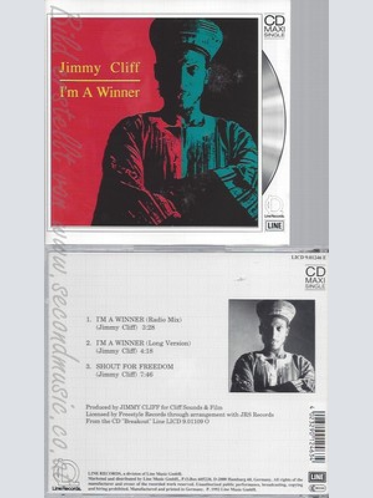 CD--JIMMY CLIFF --- I'M A WINNER