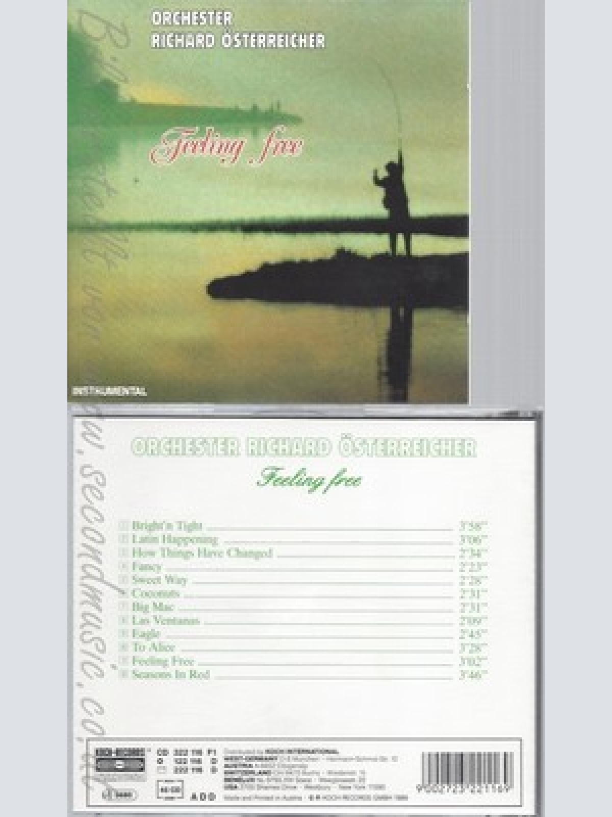 CD--ORCHESTER RICHARD OESTERREICHER -- FEELING FREE