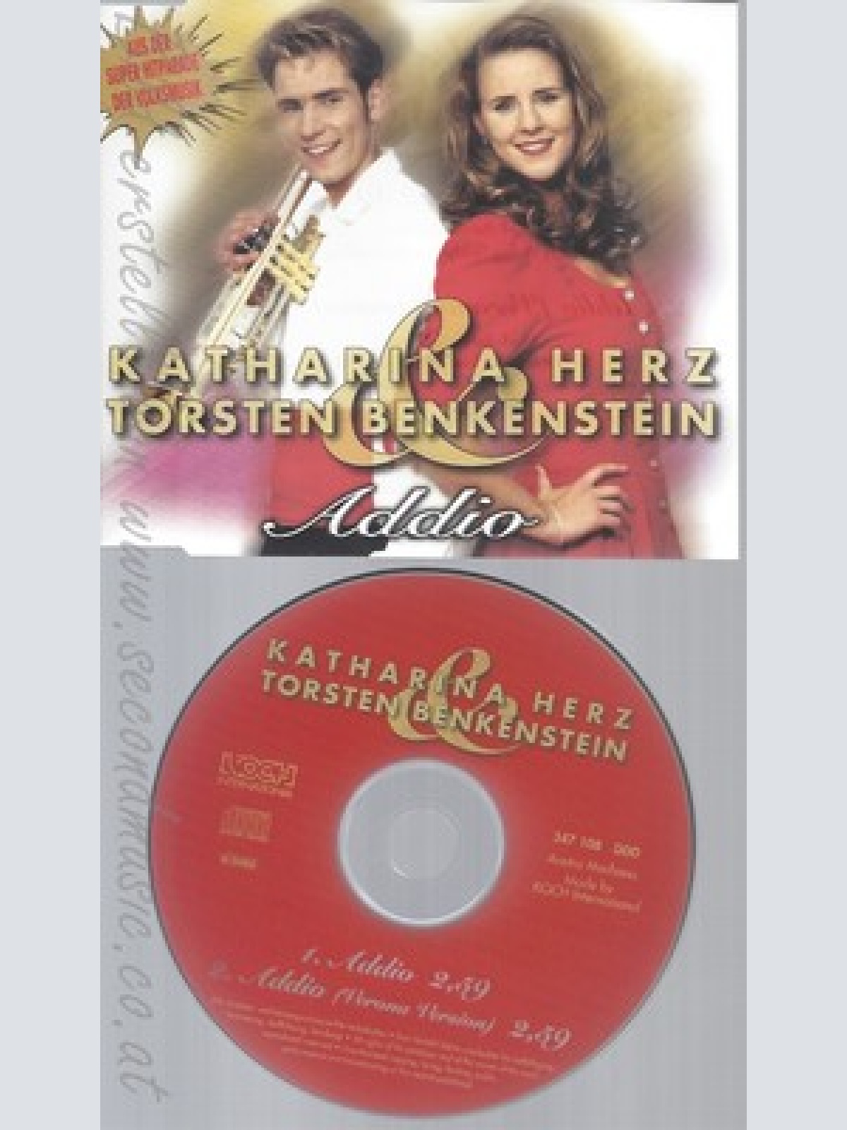 CD--KATHARINA &BENKENSTEIN,T. HERZ -- - SINGLE -- ADDIO