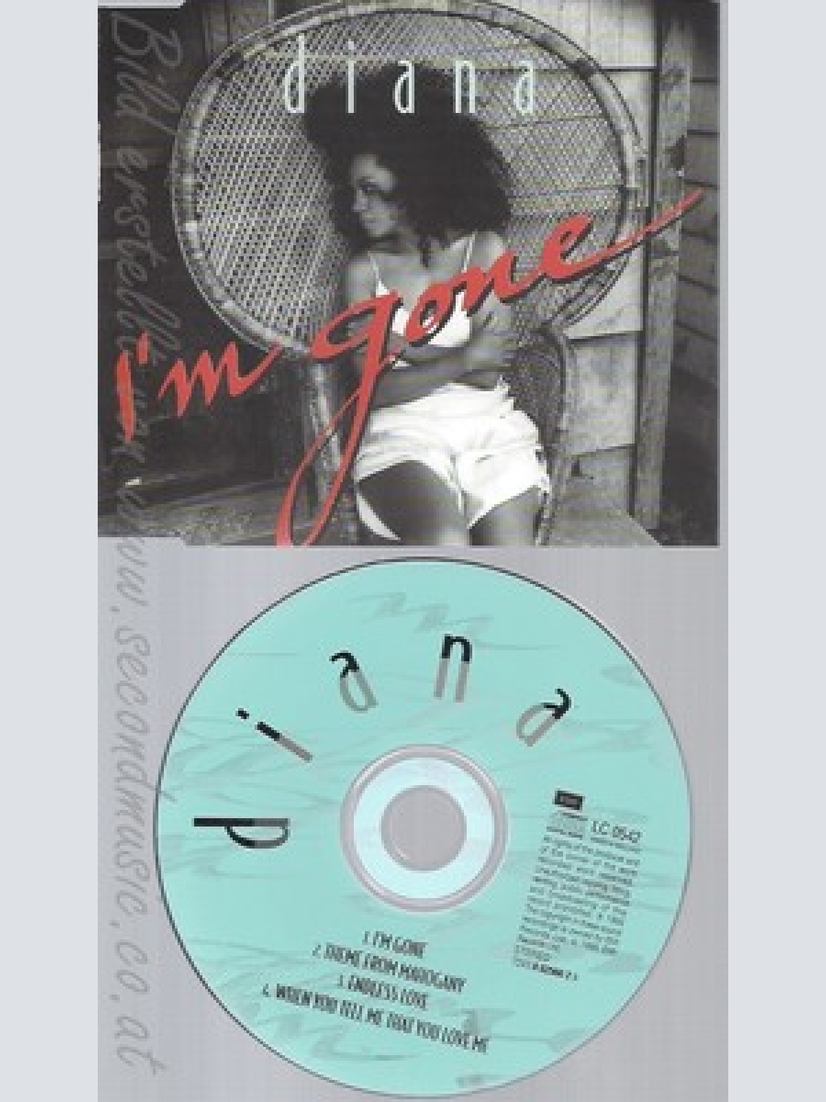 CD--DIANA - SINGLE -- I´M GONE