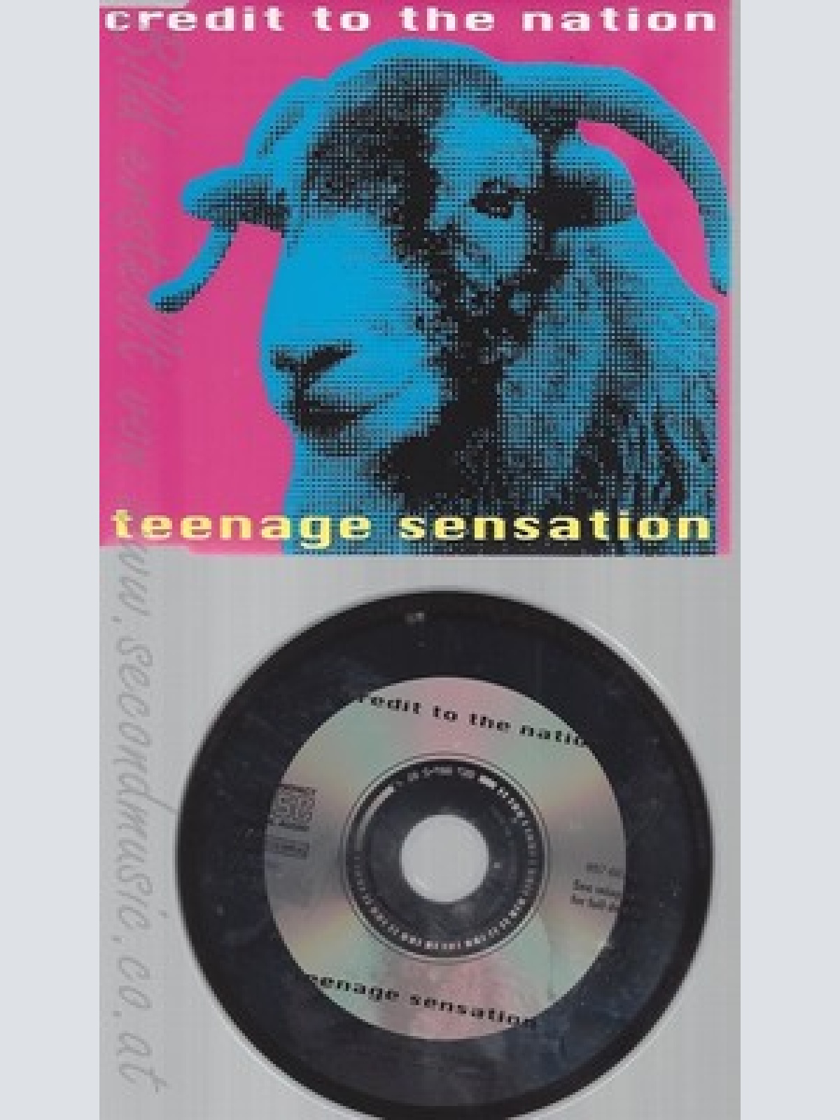 CD--CREDIT TO THE NATION - SINGLE -- TEENAGE SENSATION