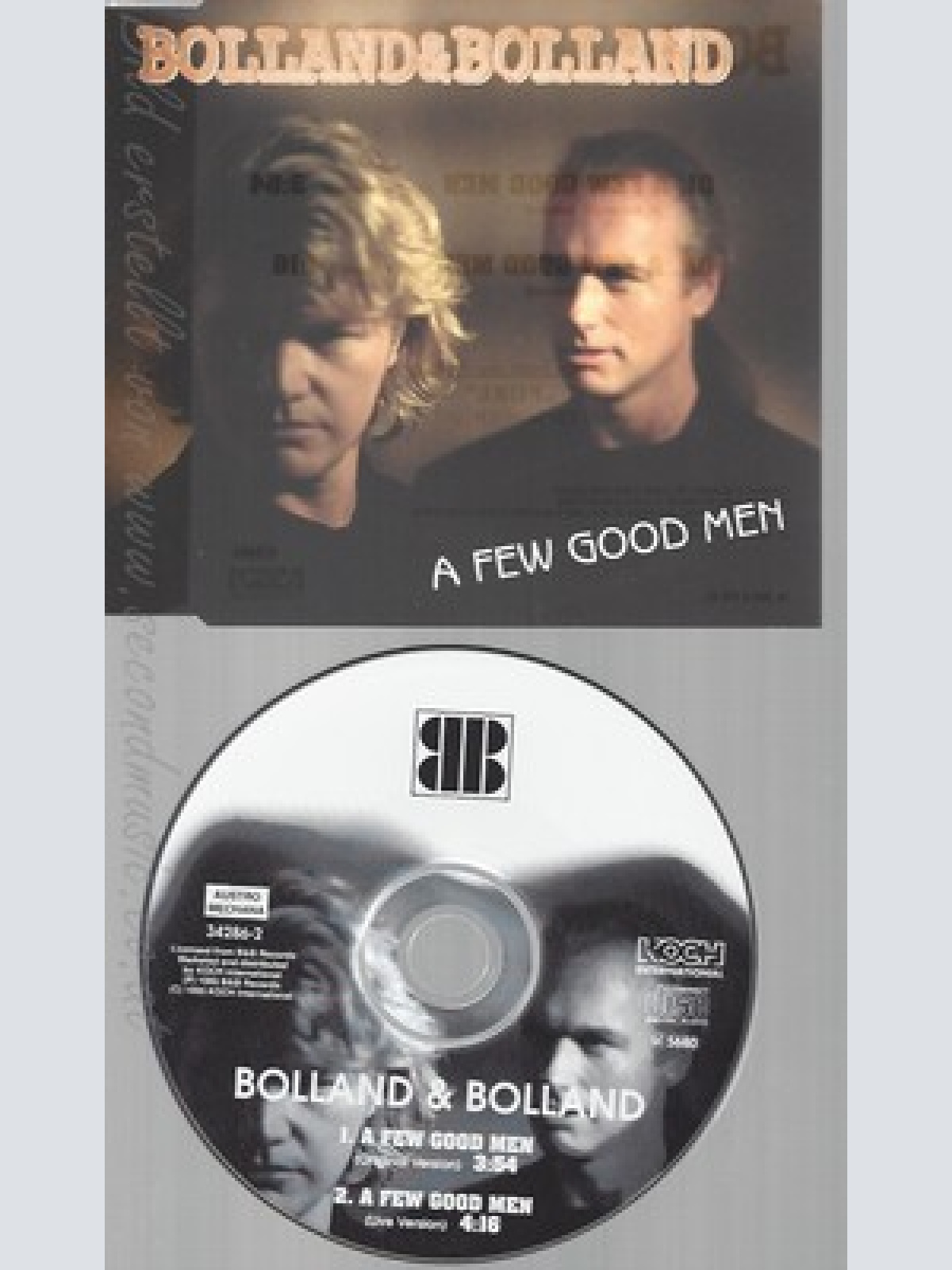 CD--BOLLAND&BOLLAND - - - SINGLE -- A FEW GOOD MEN