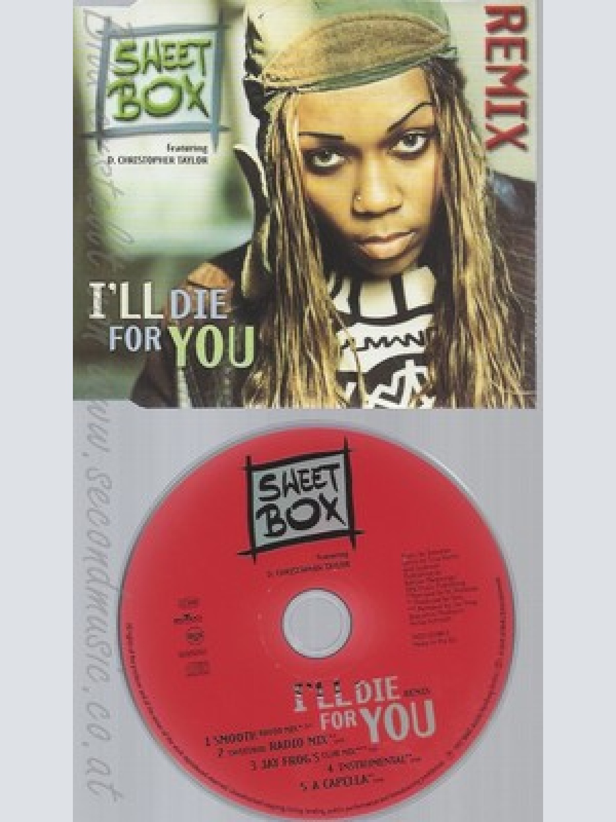 CD--SWEETBOX - SINGLE -- I'LL DIE FOR YOU -REMIX-