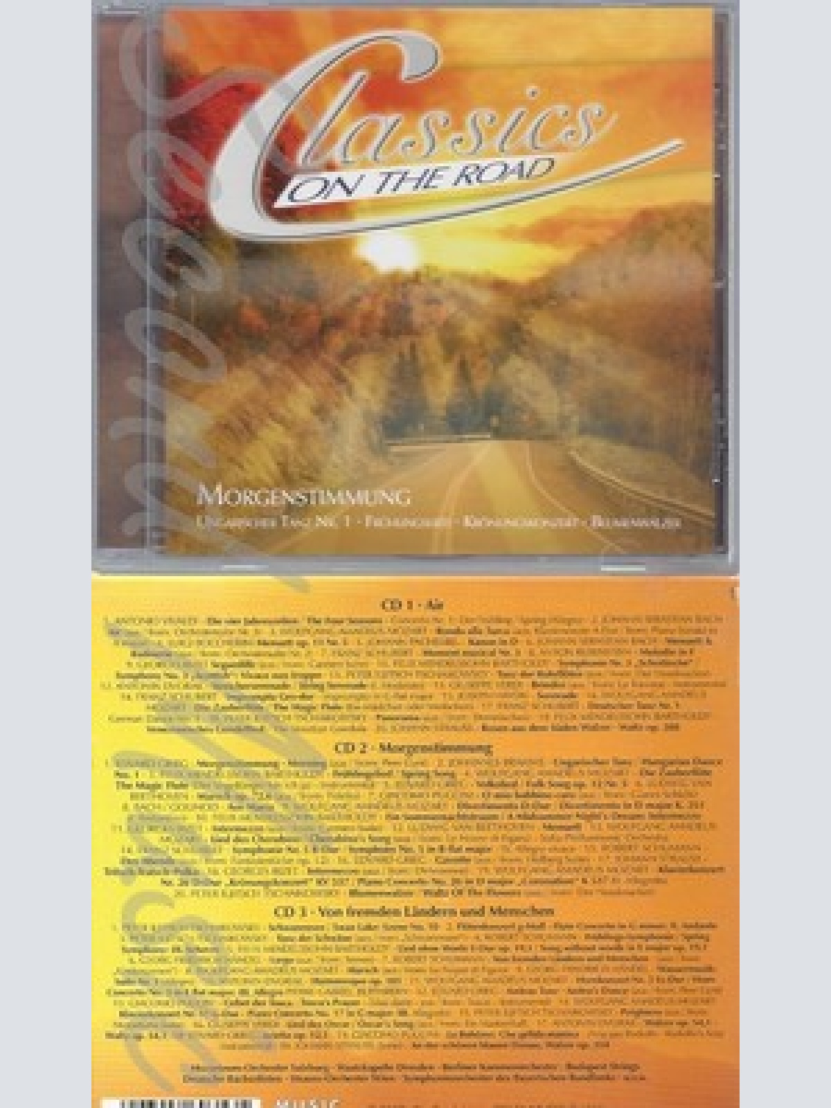 CD--VARIOUS -2007- - BOX-SET -- CLASSICS ON THE ROAD