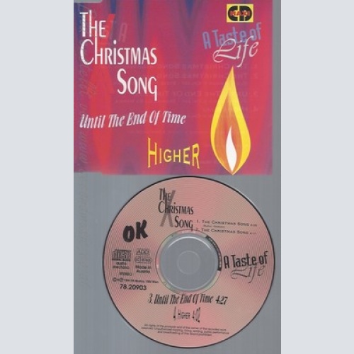 CD--A TASTE OF LIFE -- -- CHRISTMAS SONG