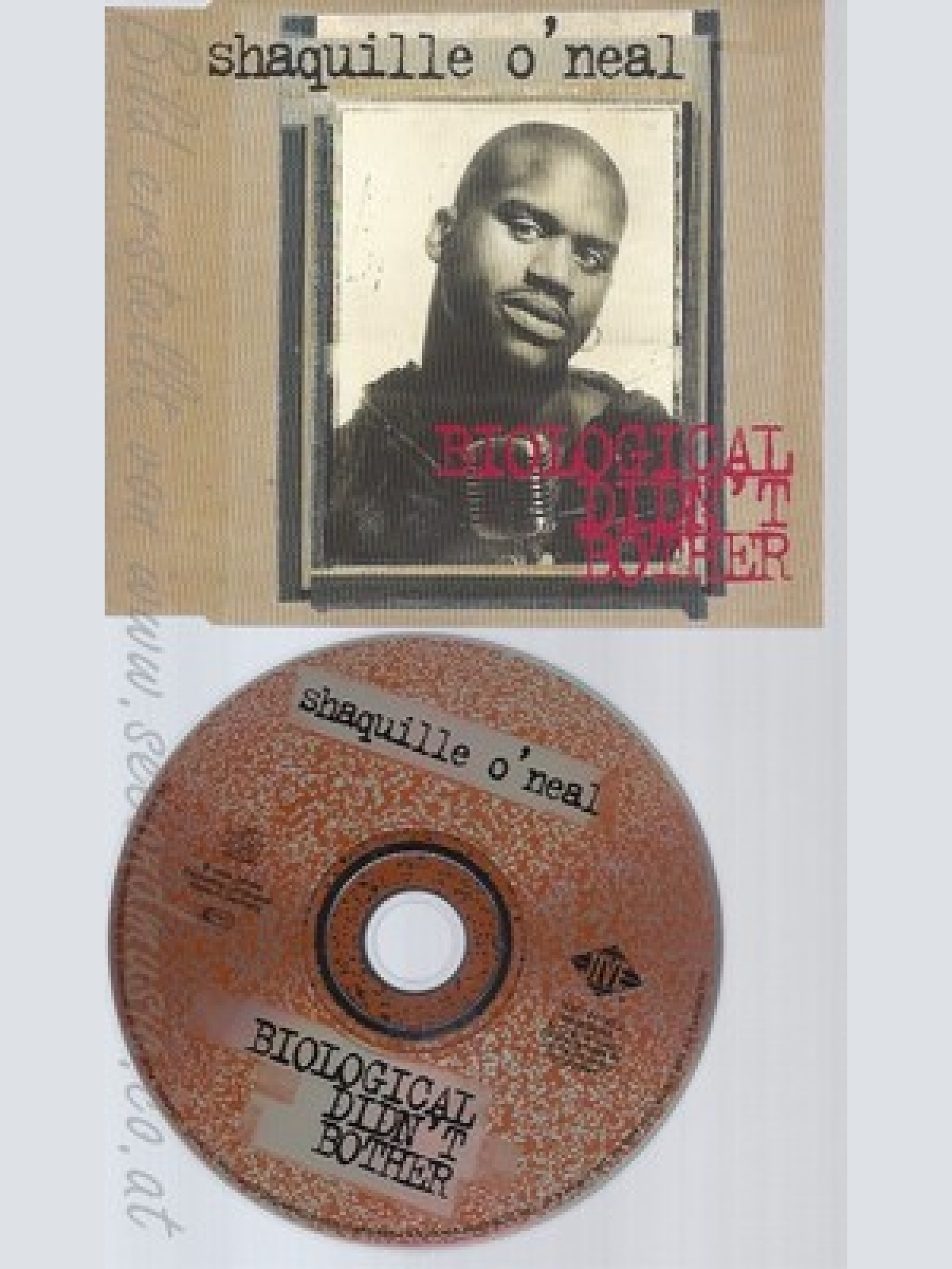 CD--SHAQUILLE O NEAL--BIOLGICAL DIDN'T BOTHER