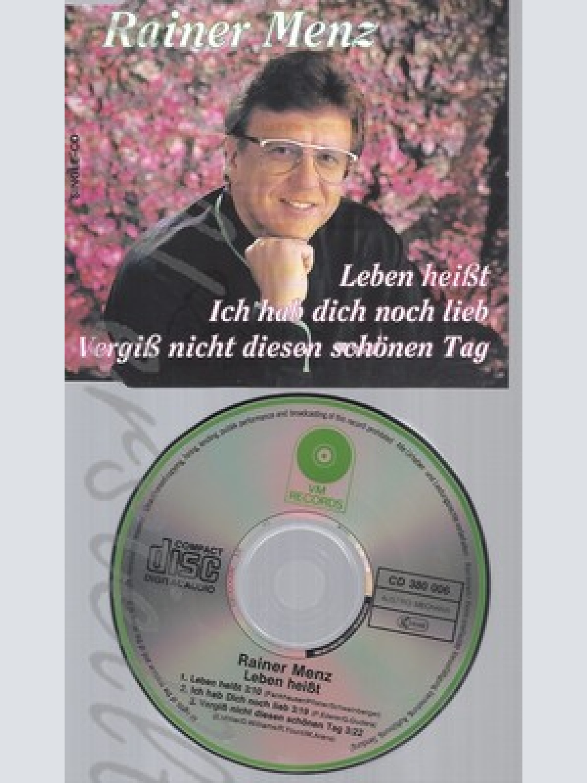 CD--RAINER MENZ--LEBEN HEISST