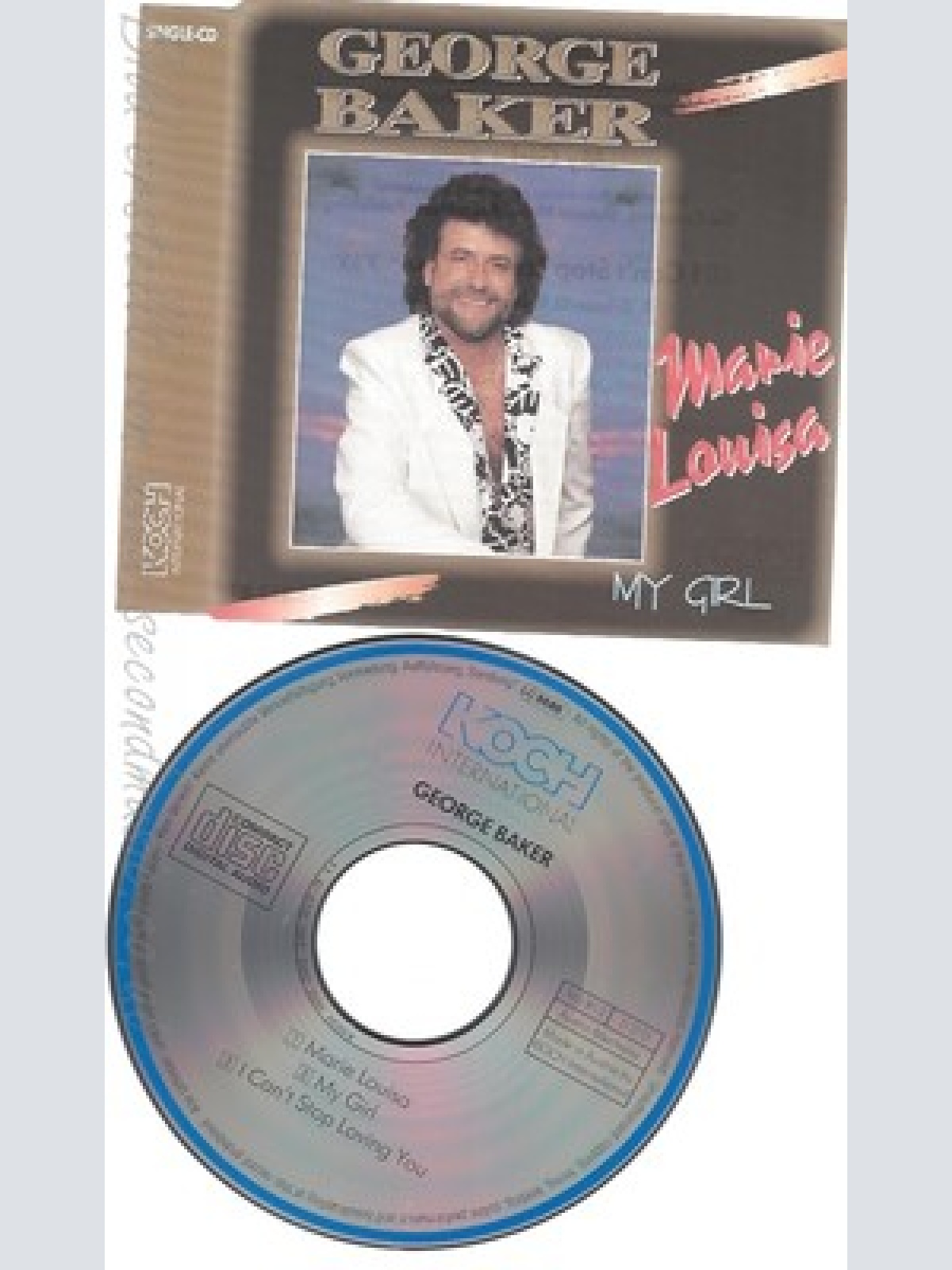 CD--GEORGE BAKER -- MARIE LOUISA----1991-