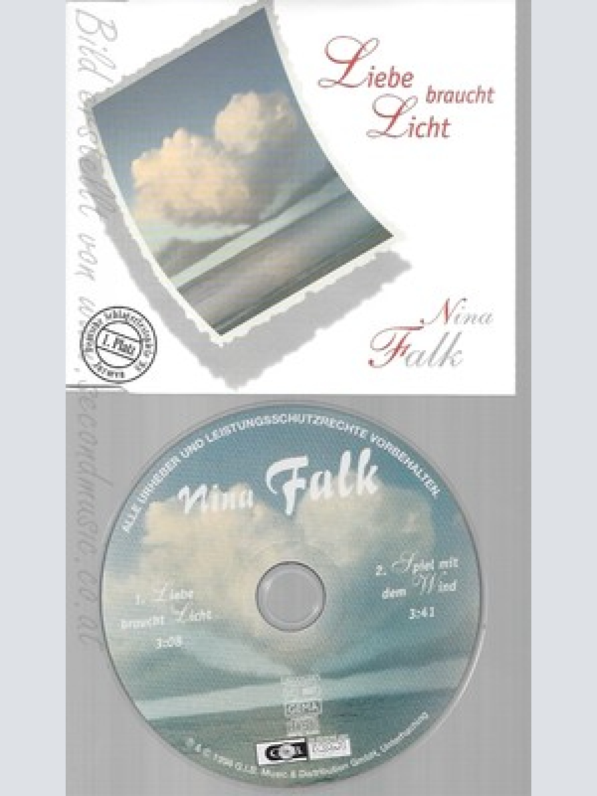CD-- NINA FALK --- LIEBE BRAUCHT LICHT