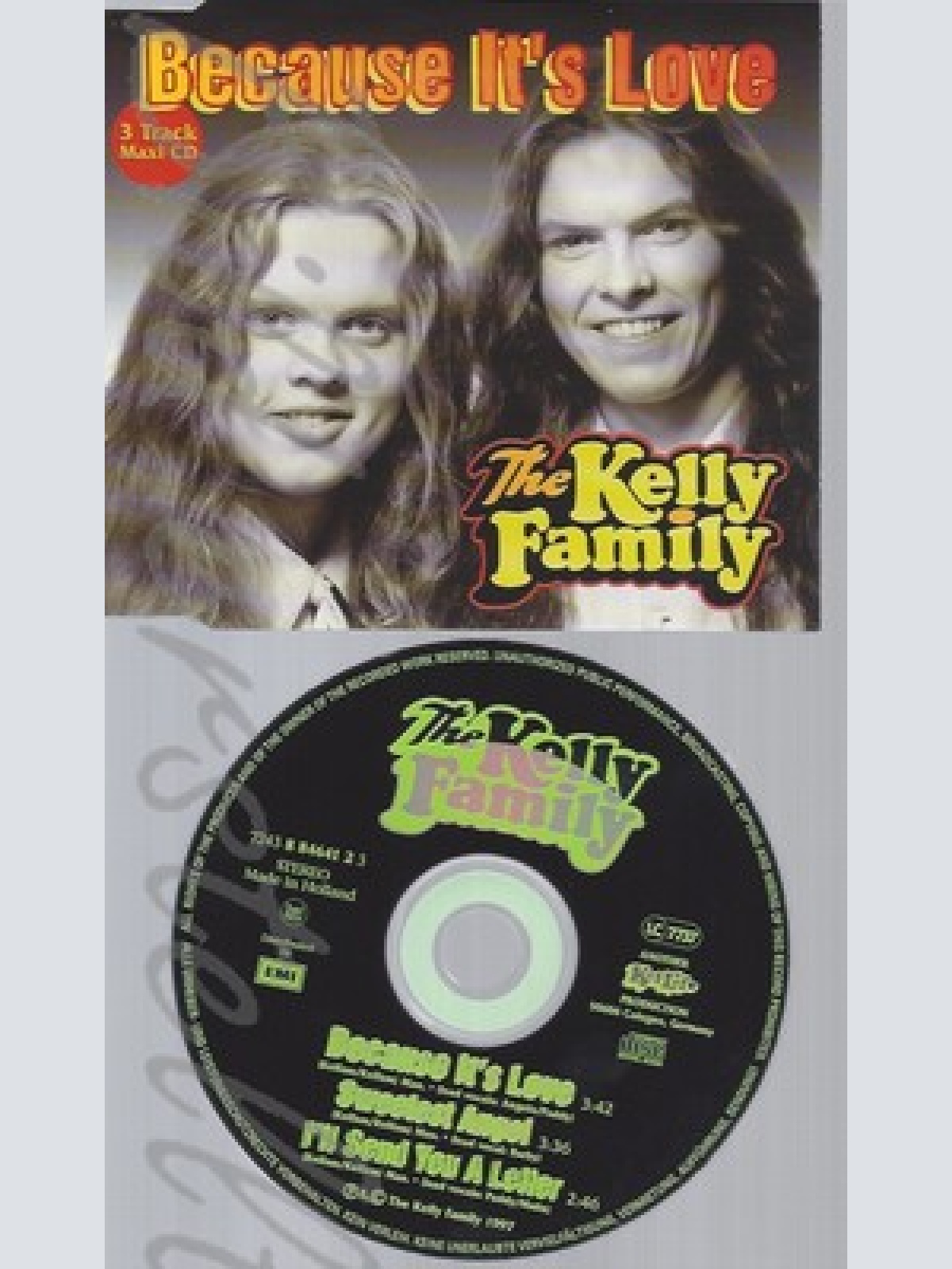 CD--KELLY FAMILY -- --- BECAUSE IT'S LOVE