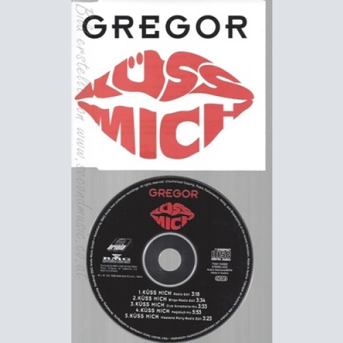 CD--GREGOR --- KUESS MICH