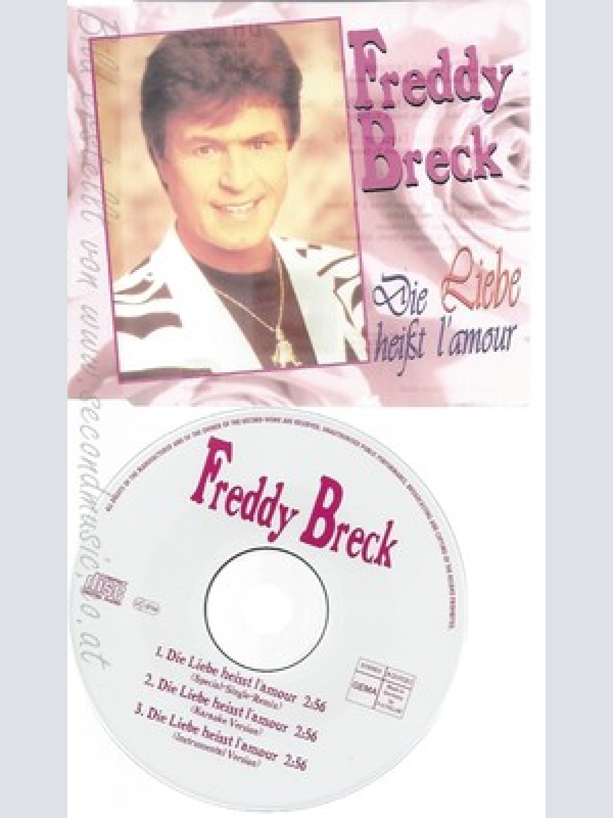 CD--FREDDY BRECK -- --- LIEBE HEISST L'AMOUR
