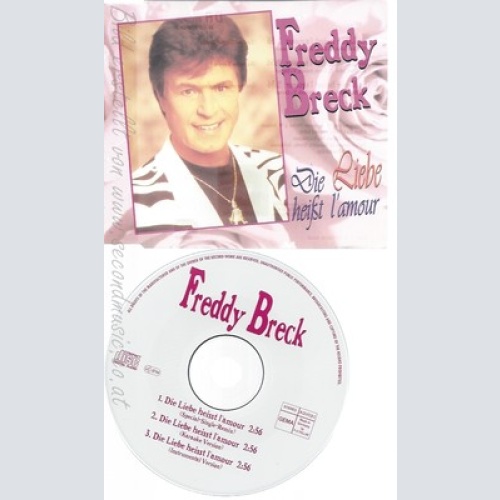 CD--FREDDY BRECK -- --- LIEBE HEISST L'AMOUR
