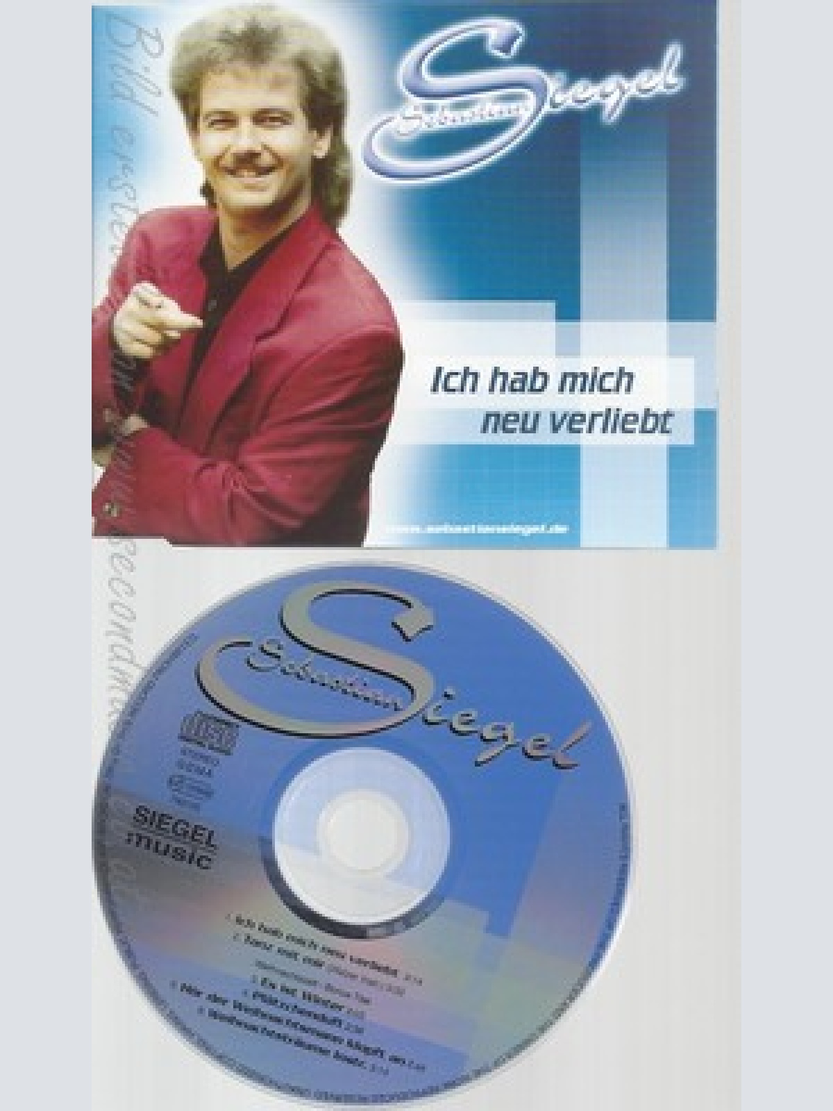 CD--SEBASTIAN SIEGEL --- ICH HAB MICH NEU VERLIEBT