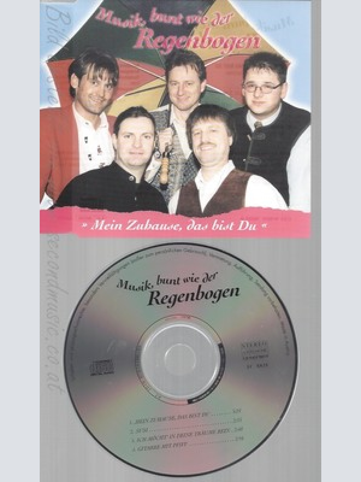CD--MUSIK BUNT WIE DER REGENBOGEN--MEIN ZUHAUSE DAS BIST DU